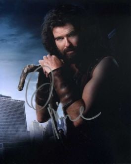 Pierce Brosnan PERCY JACKSON In Person Signed Photo (1 of 1)