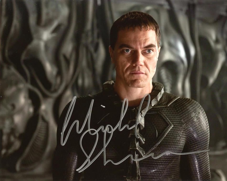 Michael Shannon MAN OF STEEL In Person Signed Photo (1 of 1)