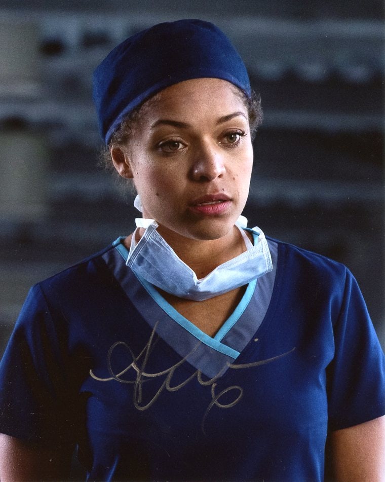 Antonia Thomas THE GOOD DOCTOR In Person Signed Photo: Photo size is 8x10. Antonia Thomas in person signed autographed photo from the TV series THE GOOD DOCTOR. Antonia Thomas as the character Claire Browne.