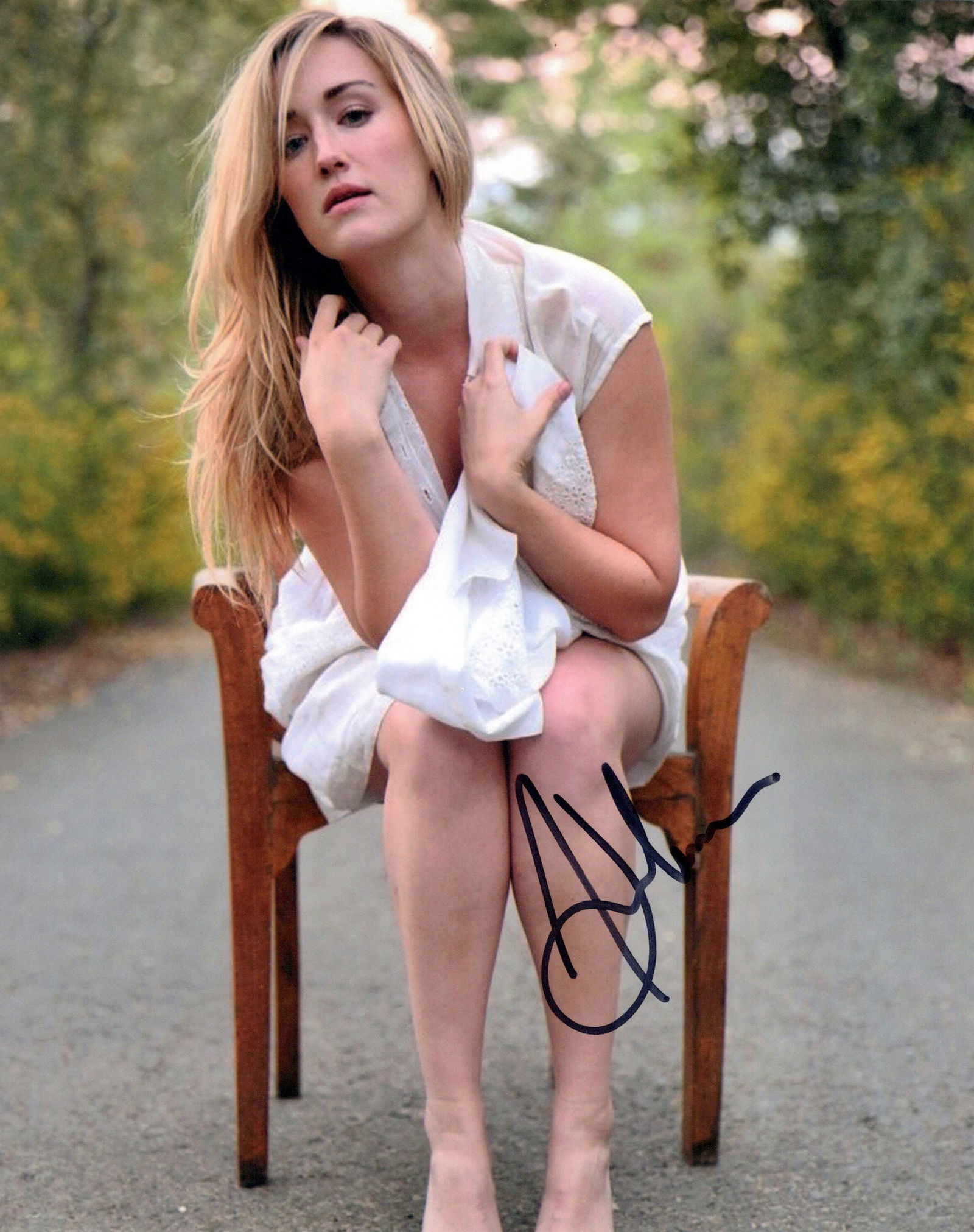 Ashley Johnson THE AVENGERS / LAST OF US In Person Signed Photo: Photo size is 8x10. Ashley Johnson in person signed photo. Ashley Johnson has done such TV and movies as THE AVENGERS, THE LAST OF US, and BLIND SPOT.