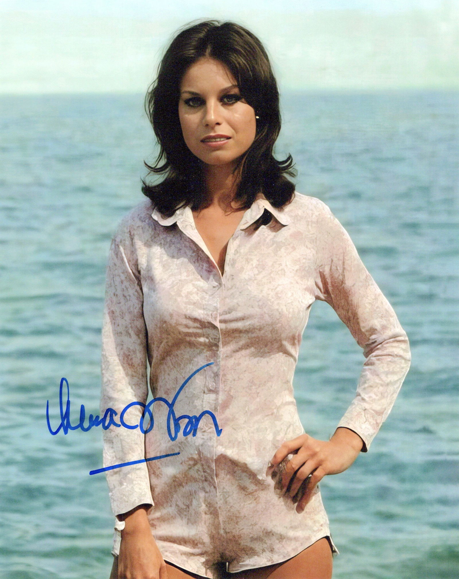 Lana Wood (James Bond) DIAMONDS ARE FOREVER In Person Signed Photo: Photo size is 8x10. Lana Wood in person signed photo from the James Bond movie DIAMONDS ARE FOREVER. Lana Wood as the character Plenty O'Toole.