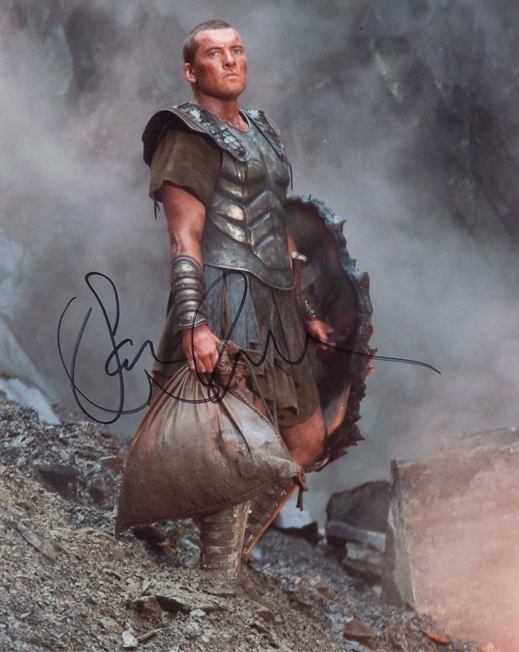 Sam Worthington CLASH OF THE TITANS In Person Signed Photo (1 of 1)