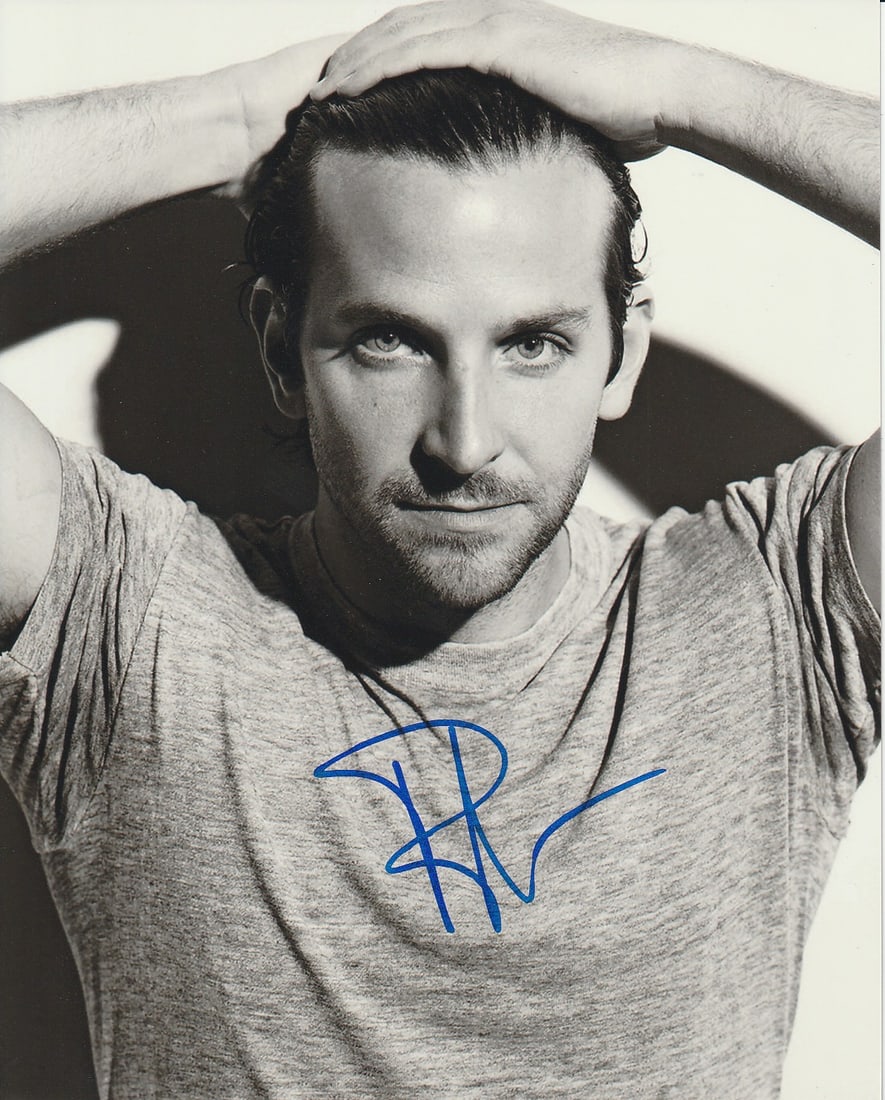 Bradley Cooper MAESTRO / GUARDIANS GALAXY In Person Signed Photo (1 of 1)