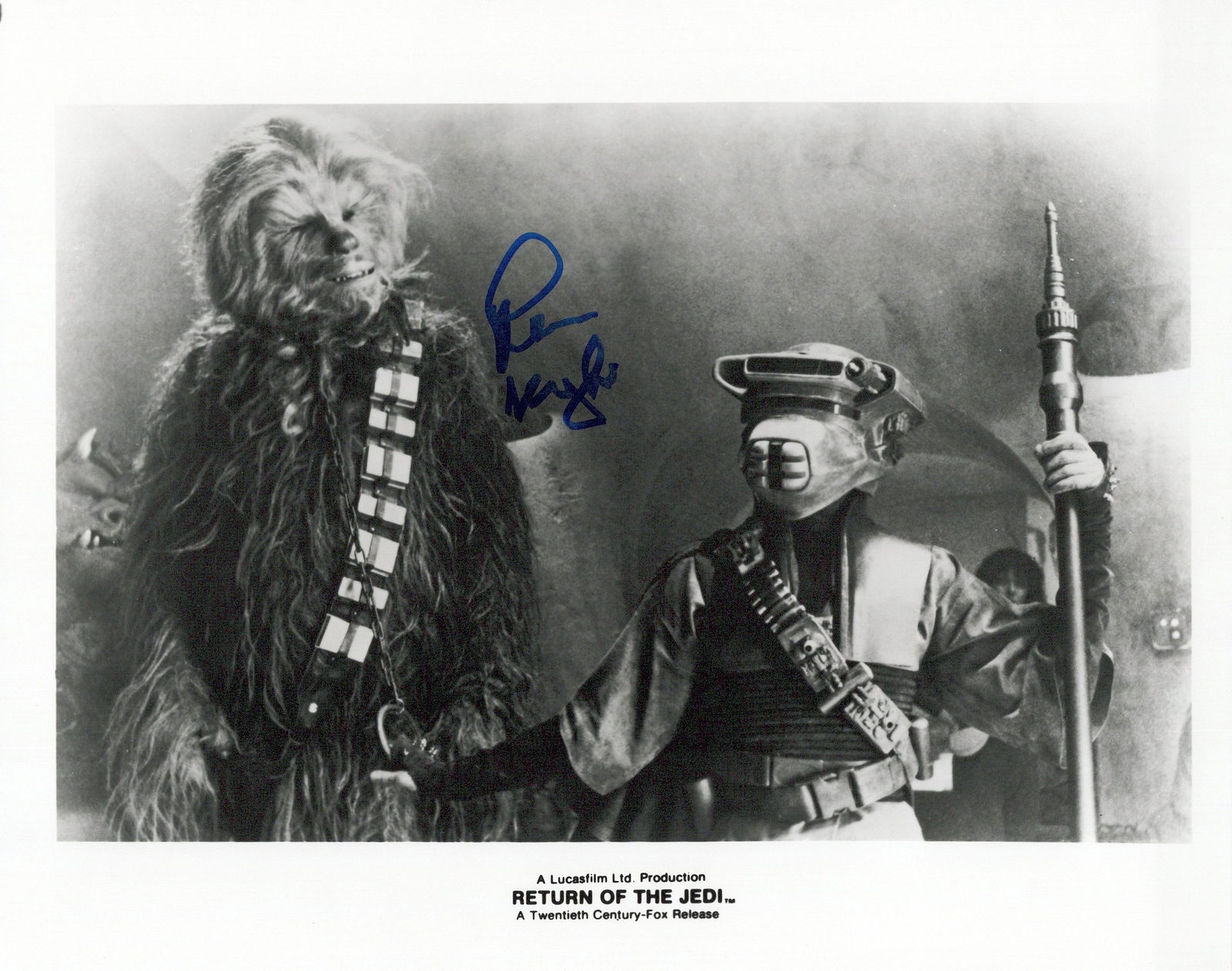 Peter Mayhew (1944-2019) STAR WARS In Person Signed Photo (1 of 1)