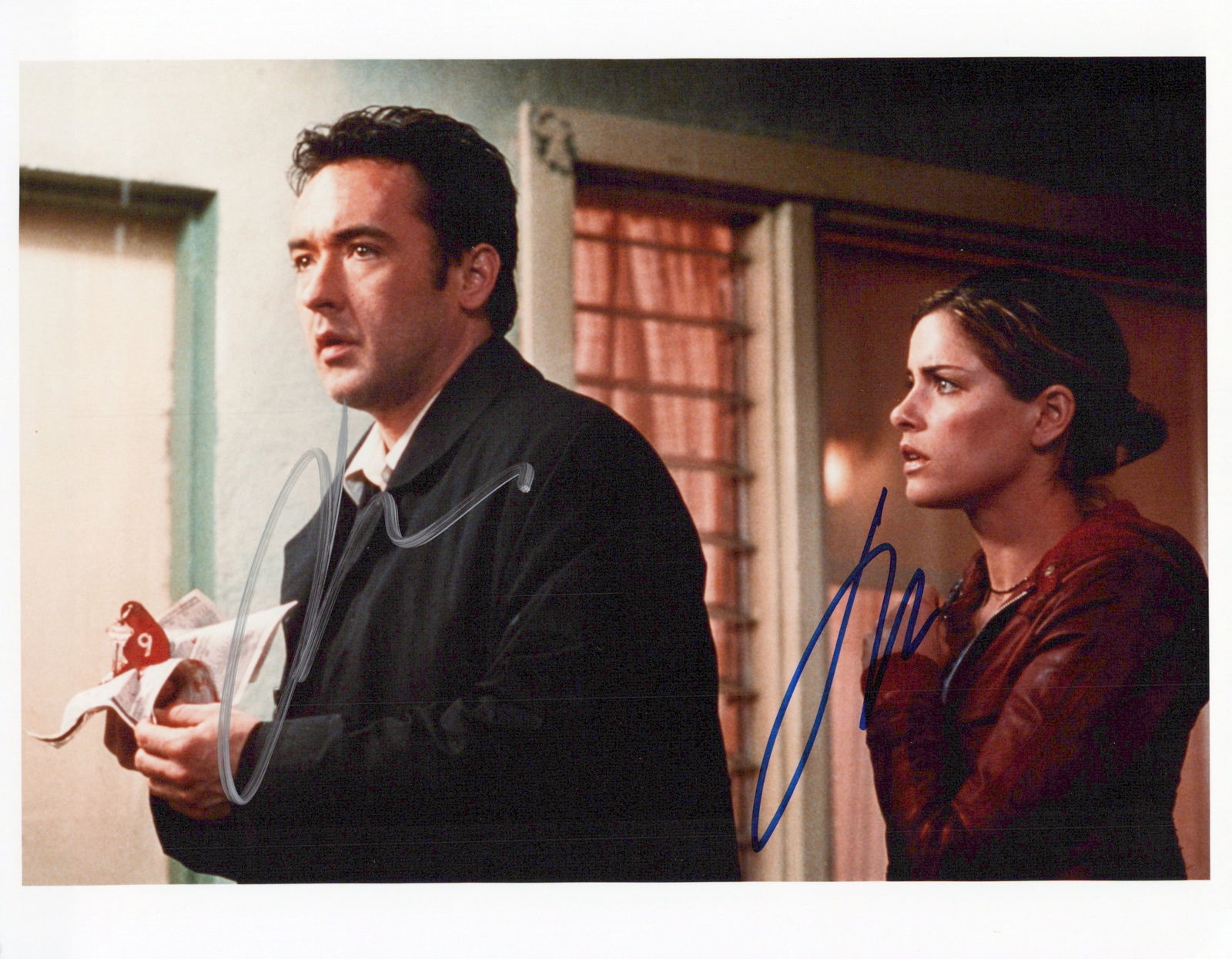John Cusack / Amnda Peet IDENTITY In Person Signed Photo (1 of 1)