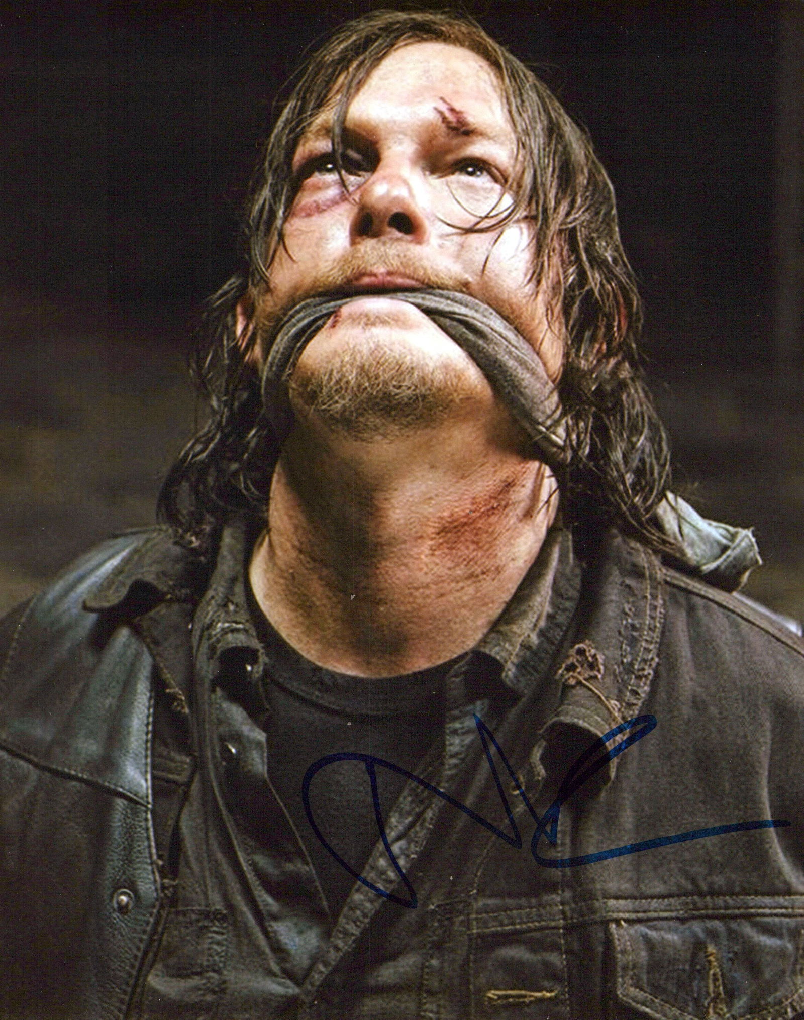 Norman Reedus WALKING DEAD In Person Signed Photo (1 of 1)