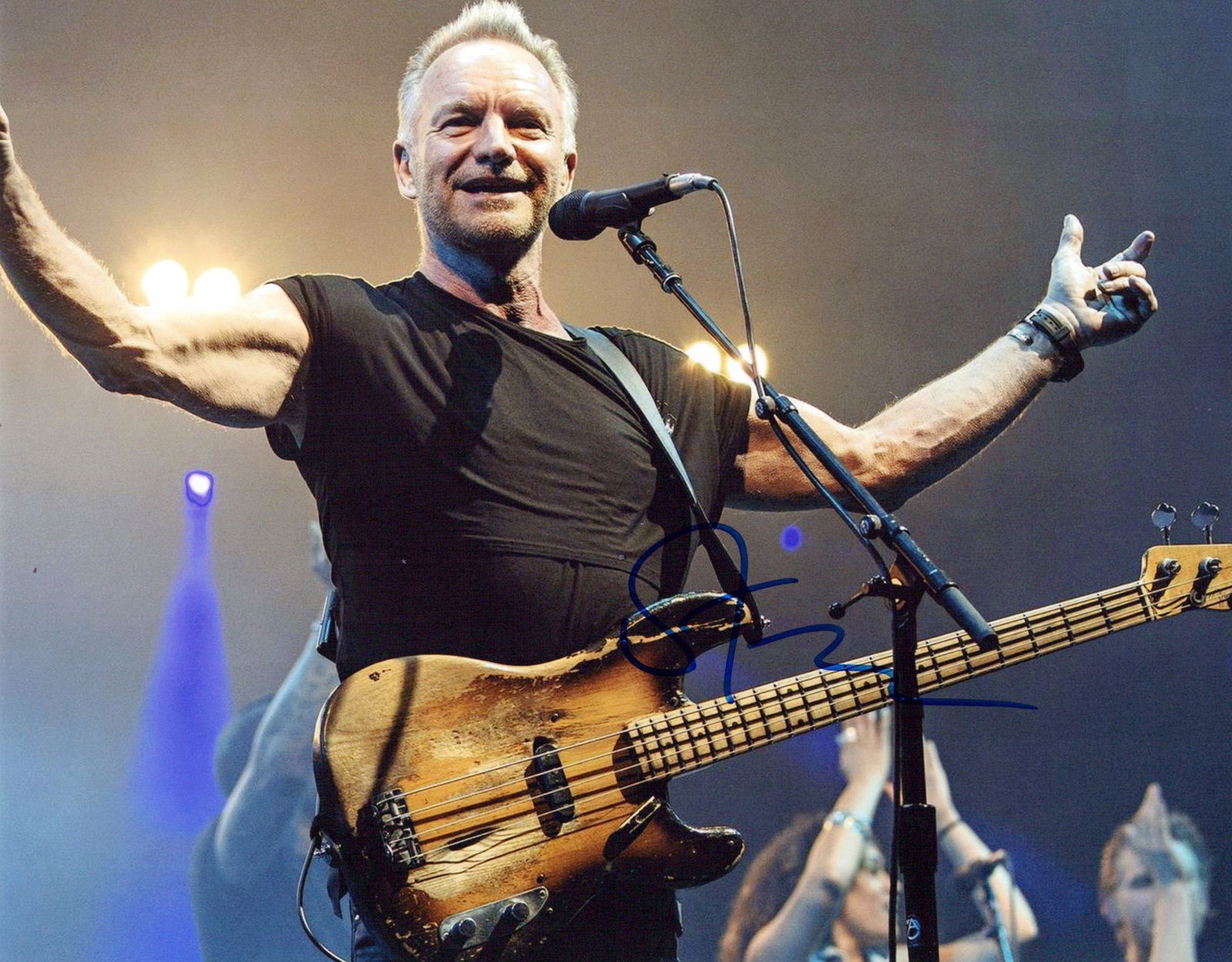 Sting (Gordon Sumner) THE POLICE In Person Signed Photo (1 of 1)