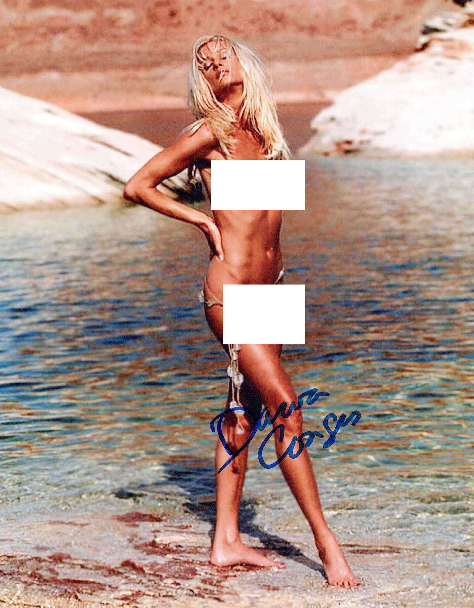 Darva Conger PLAYBOY NUDE In Person Signed Photo: Photo size is 8x10. Darva Conger in person signed photo. Darva Conger went from anonymity to being called a "gold-digger" after winning the reality show Who Wants to Marry a Multi-Millionaire in 2000.