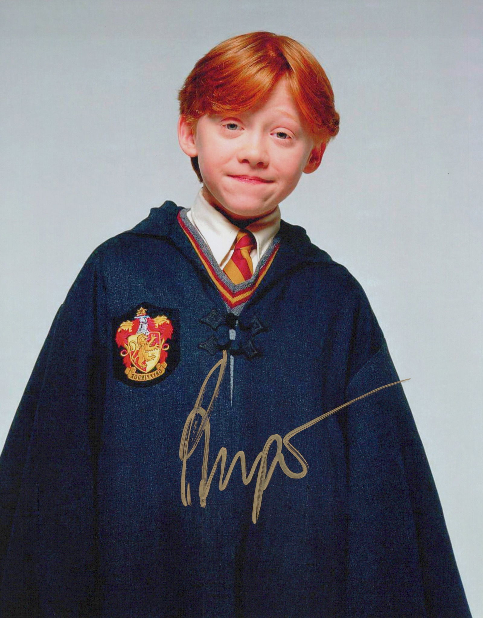 Rupert Grint HARRY POTTER In Person Signed Photo (1 of 1)