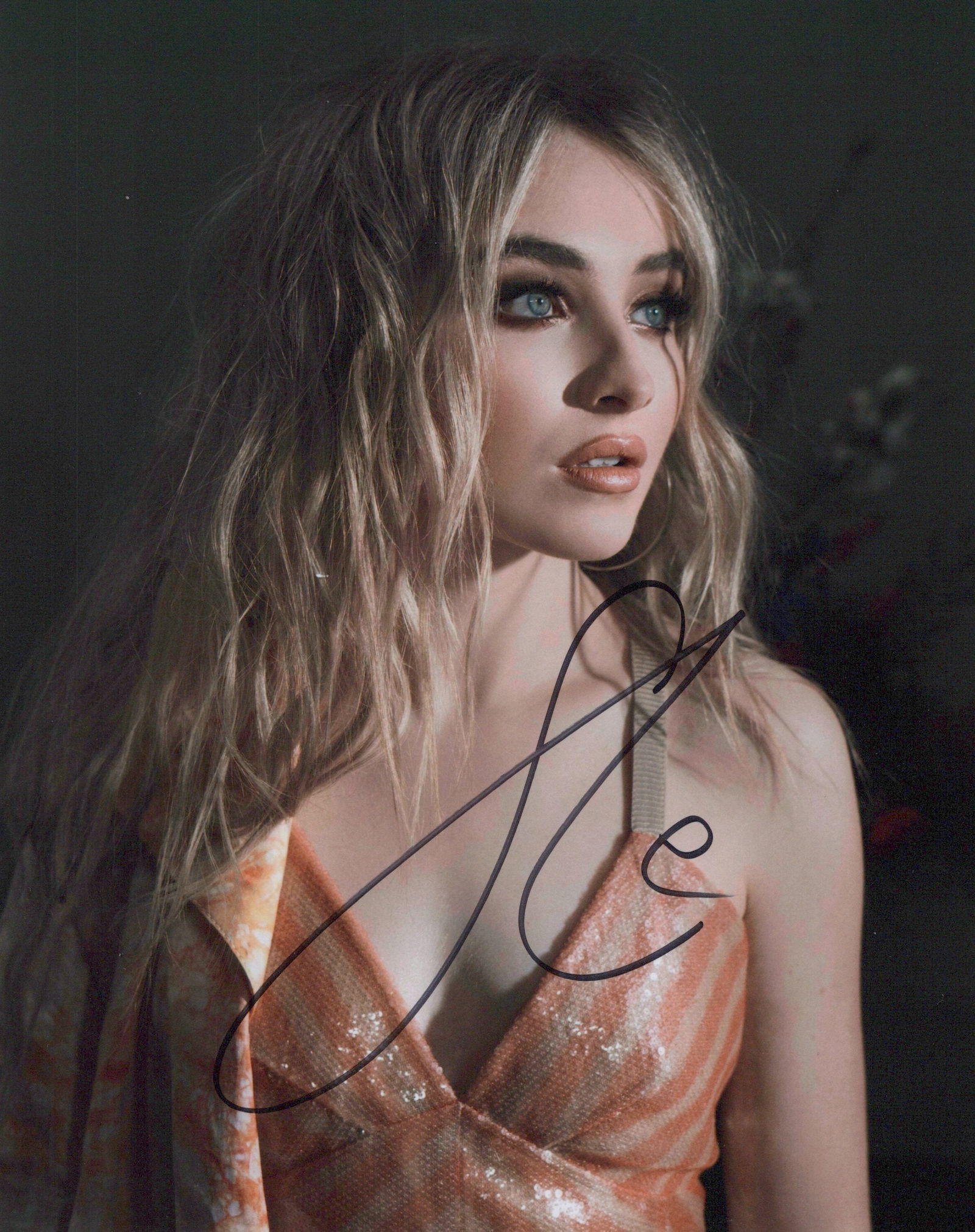 Sabrina Carpenter SINGER / GIRL MEETS WORLD In Person Signed: Photo size is 8x10. Sabrina Carpenter is an American singer, songwriter, and actress who first gained recognition for her role as Maya Hart on the Disney Channel series Girl Meets World from 2014–20