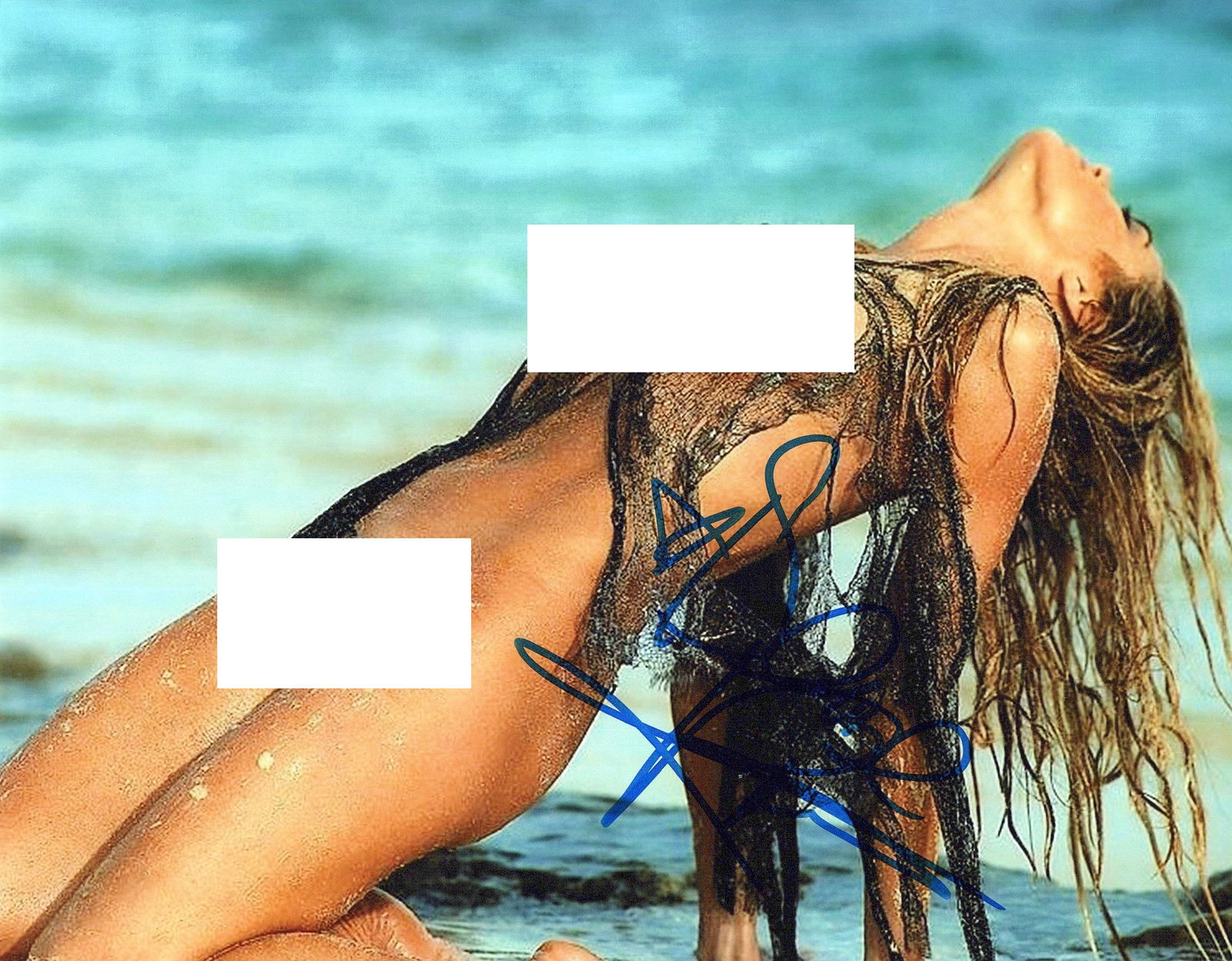 Denise Richards PLAYBOY In Person Signed Photo: Photo size is 8x10. Denise Richards in person signed photo. Denise Richards has done such movies as WILD THINGS, LOVE ACTUALLY, and the James Bond movie THE WORLD IS NOT ENOUGH.