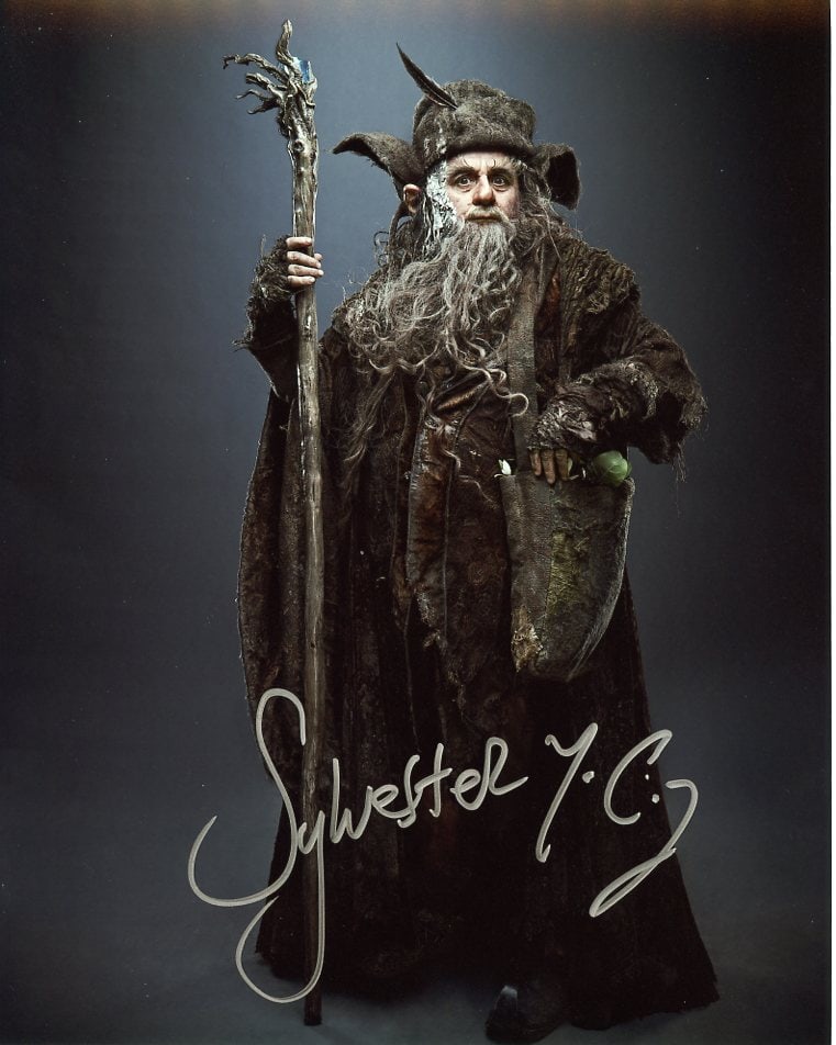 Sylvester McCoy THE HOBBIT In Person Signed Photo (1 of 1)