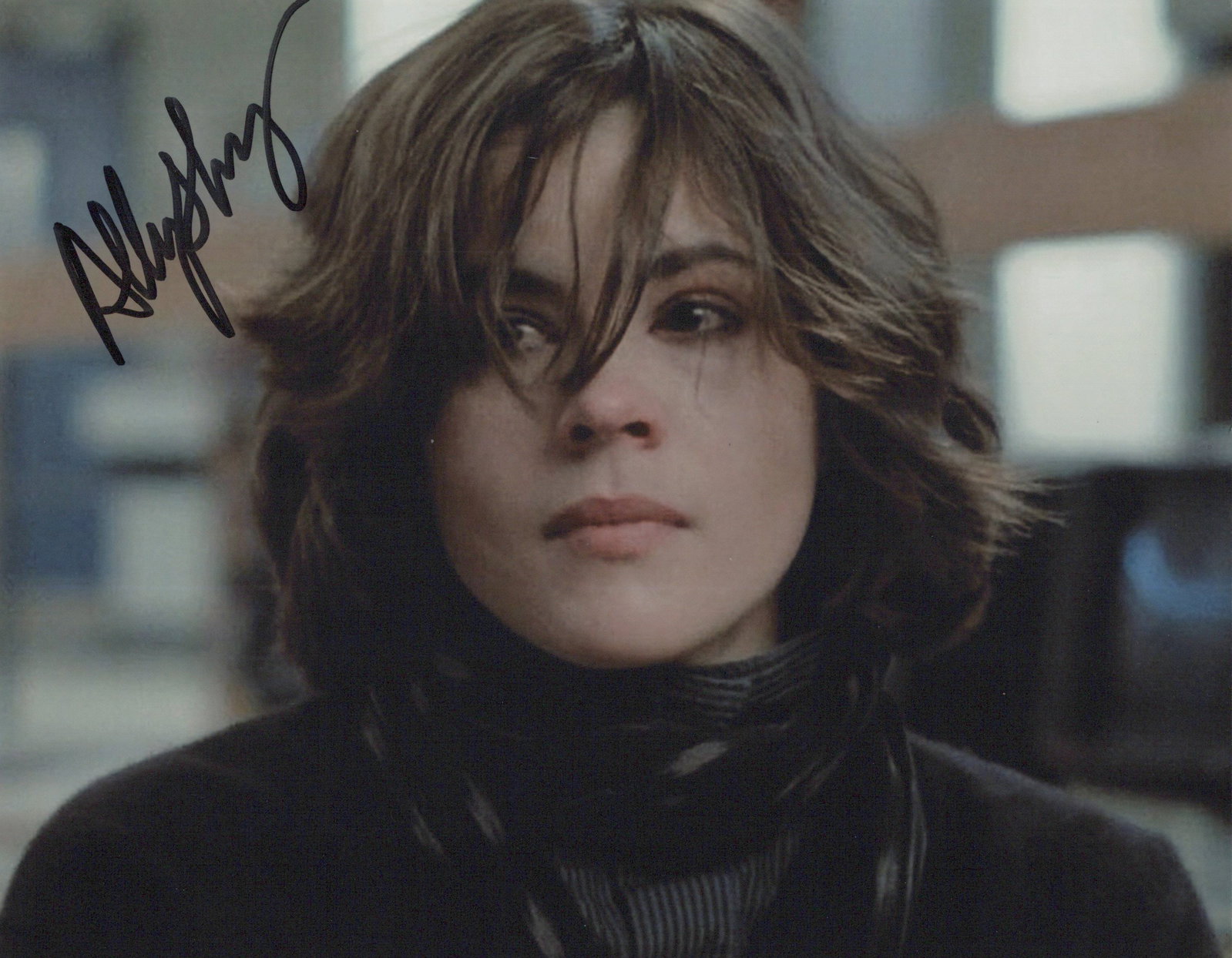 Ally Sheedy BREAKFAST CLUB In Person Signed Photo: Photo size is 8x10. Ally Sheedy in person signed photo from the movie THE BREAKFAST CLUB. Ally Sheedy as the character Allison Reynolds.