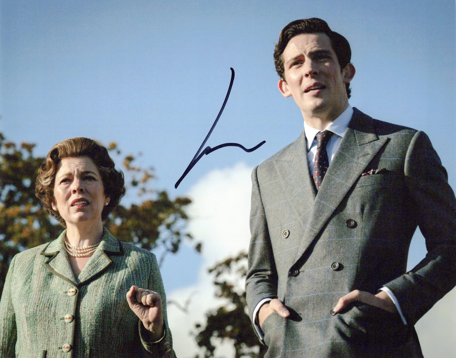 Josh O'Connor THE CROWN In Person Signed Photo (1 of 1)