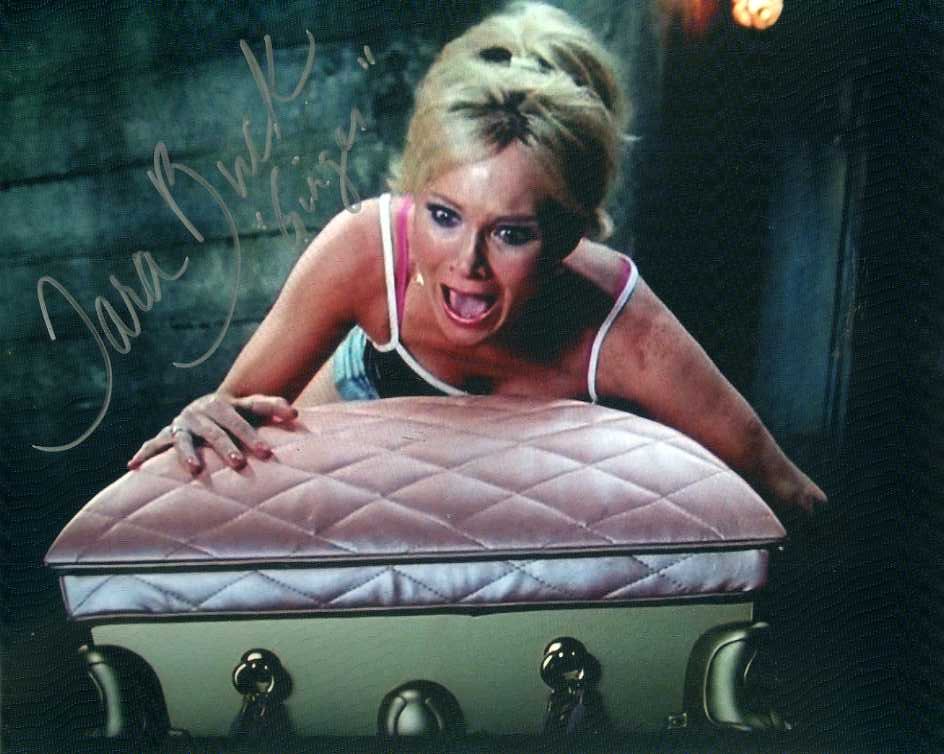 Tara Buck TRUE BLOOD In Person Signed Photo: Photo size is 8x10. EB AUTOGRAPHS PRIVATE SIGNING. In person signed photo from the HBO series TRUE BLOOD. Played 'Ginger' She has also added her character name.