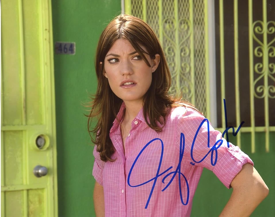 Jennifer Carpenter DEXTER In Person Signed Photo: Photo size is 8x10. EB AUTOGRAPHS PRIVATE SIGNING. Jennier Carpenter in person signed autographed photo from the TV series DEXTER. Jennifer Carpenter as the character Debra Morgan