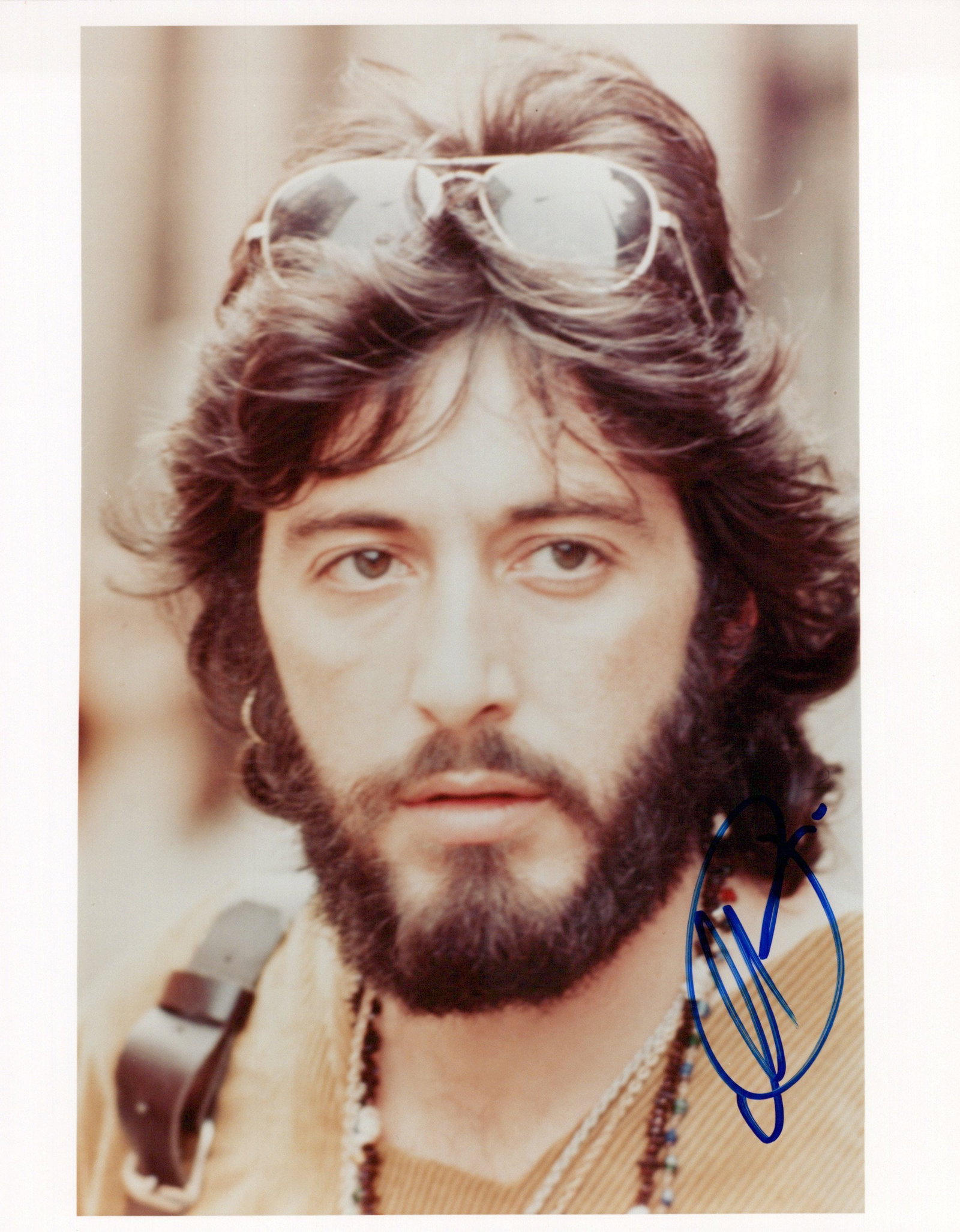 Al Pacino SERPICO In Person Signed Photo: Photo size is 8x10. Al Pacino in person signed photo from the movie SERPICO. Al Pacino as the character Frank Serpico.
