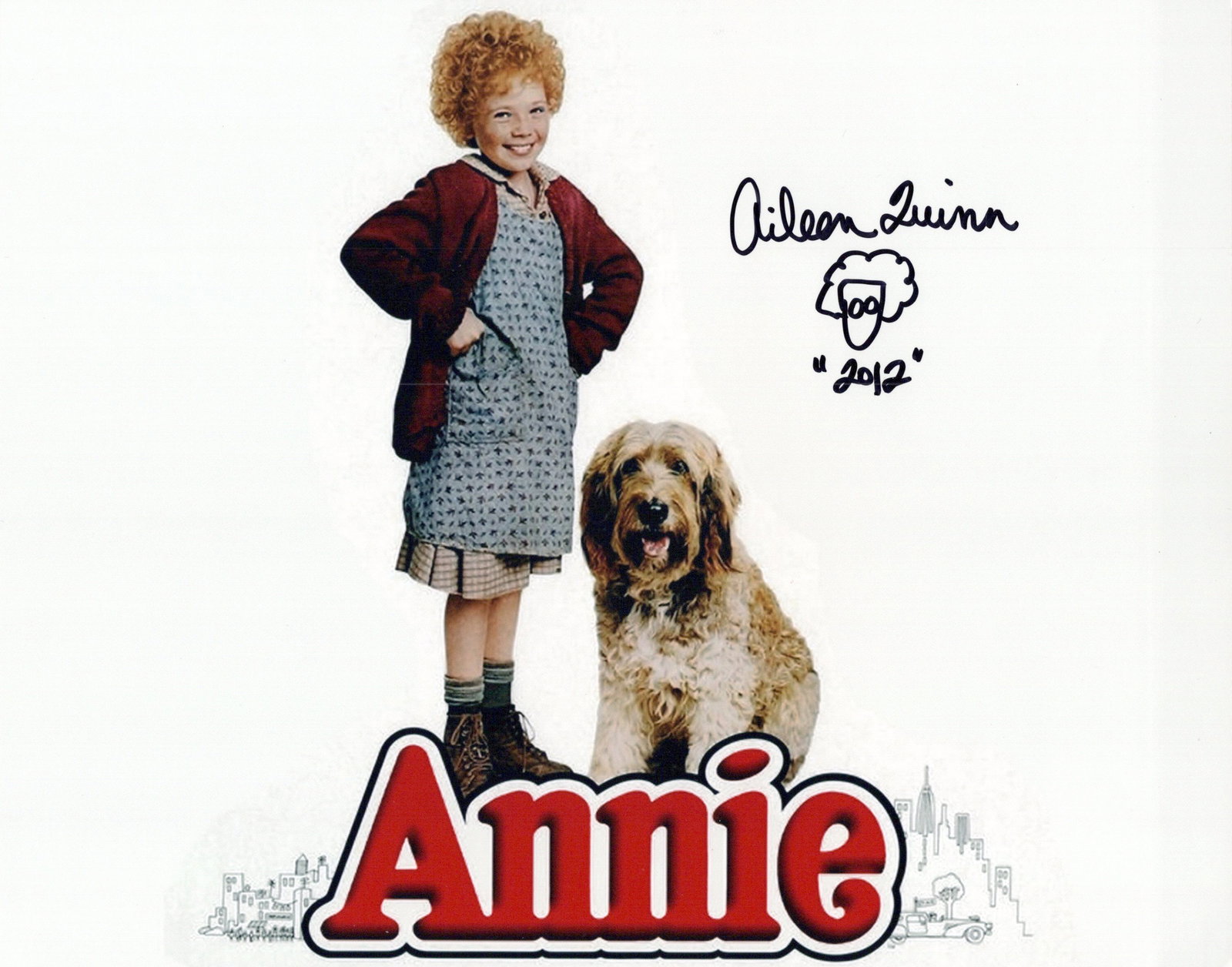 Aileen Quinn ANNIE In Person Signed Photo (1 of 1)