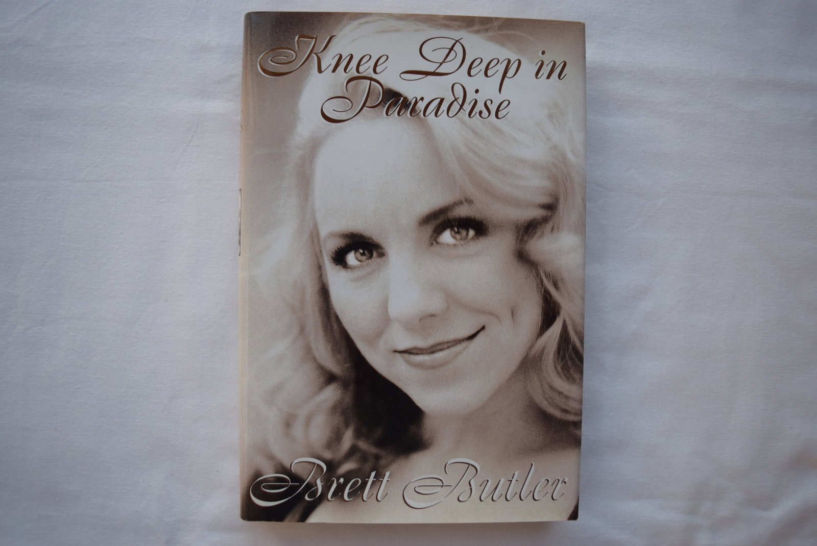 Brett Butler "Knee Deep In Paradise" Signed Book (1 of 2)