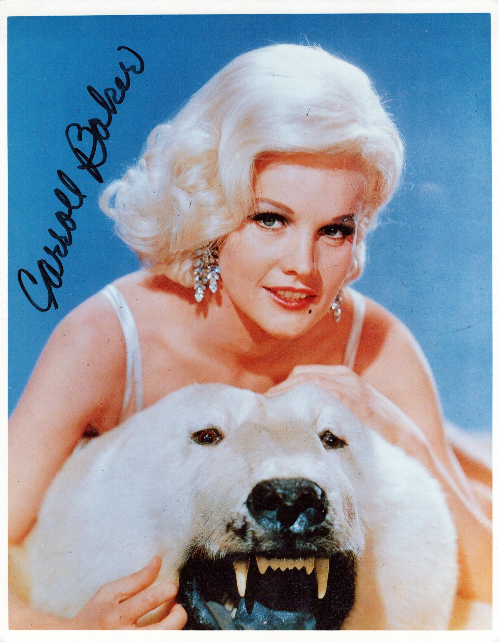 Carrol Bakker BABY DOLL / GIANT In Person Signed Photo (1 of 1)