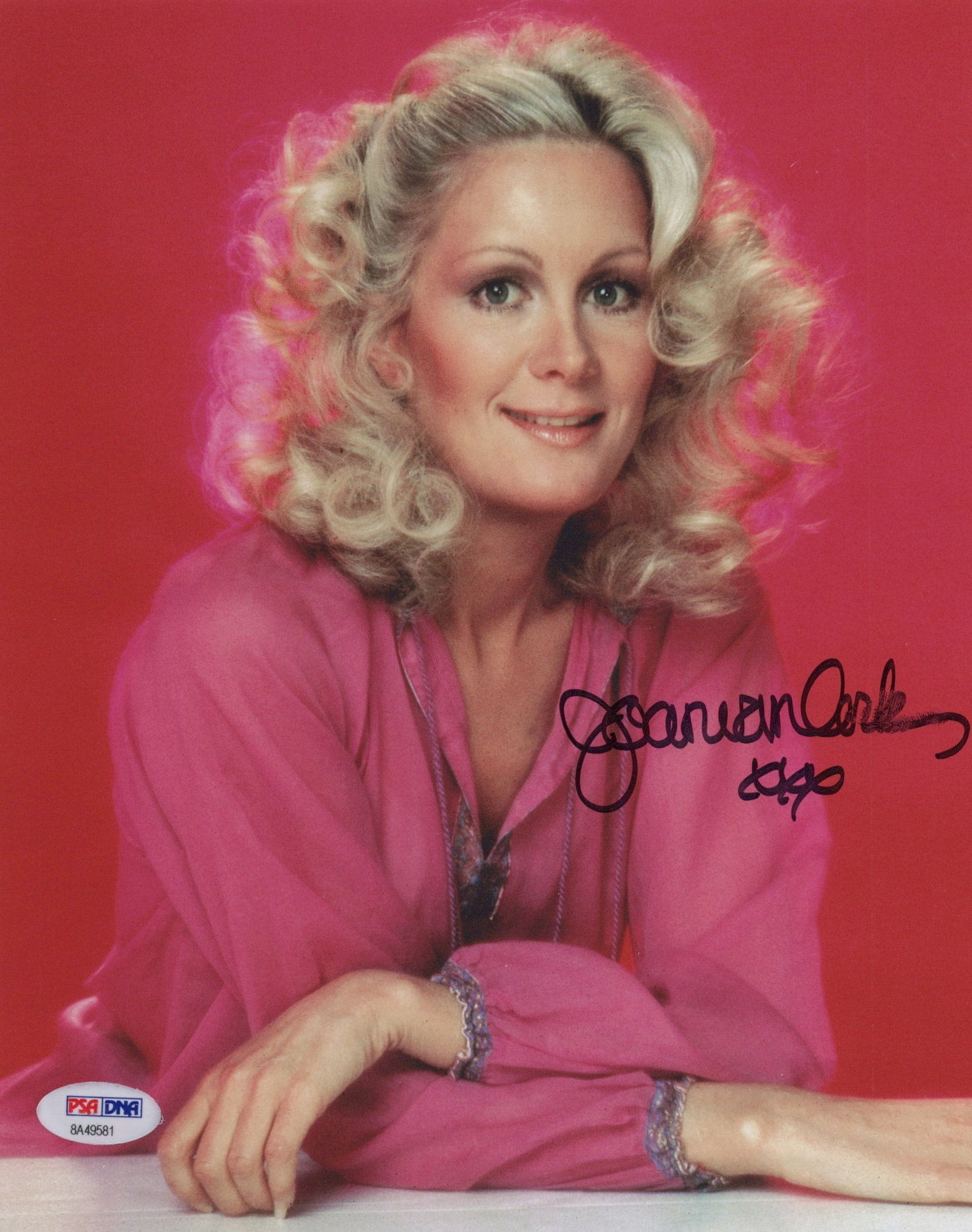 Joan Van Ark KNOTS LANDING In Person Signed Photo (1 of 1)