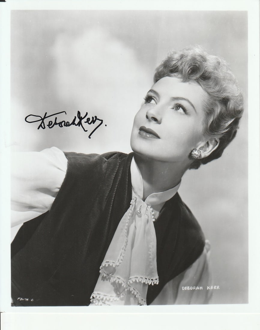 Deborah Kerr (1921-2007) KING & I / HER TO ETERNITY In Person Signed Photo (1 of 1)