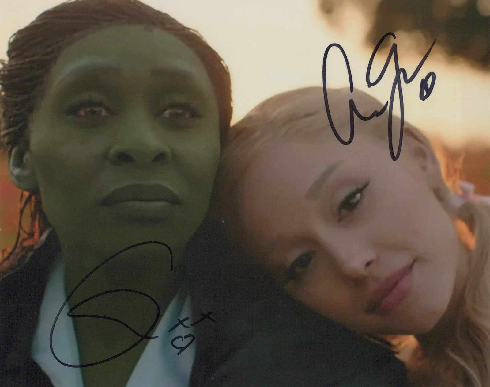 Ariana Grande / Cynthia Erivo WICKED In Person Signed Photo (1 of 1)