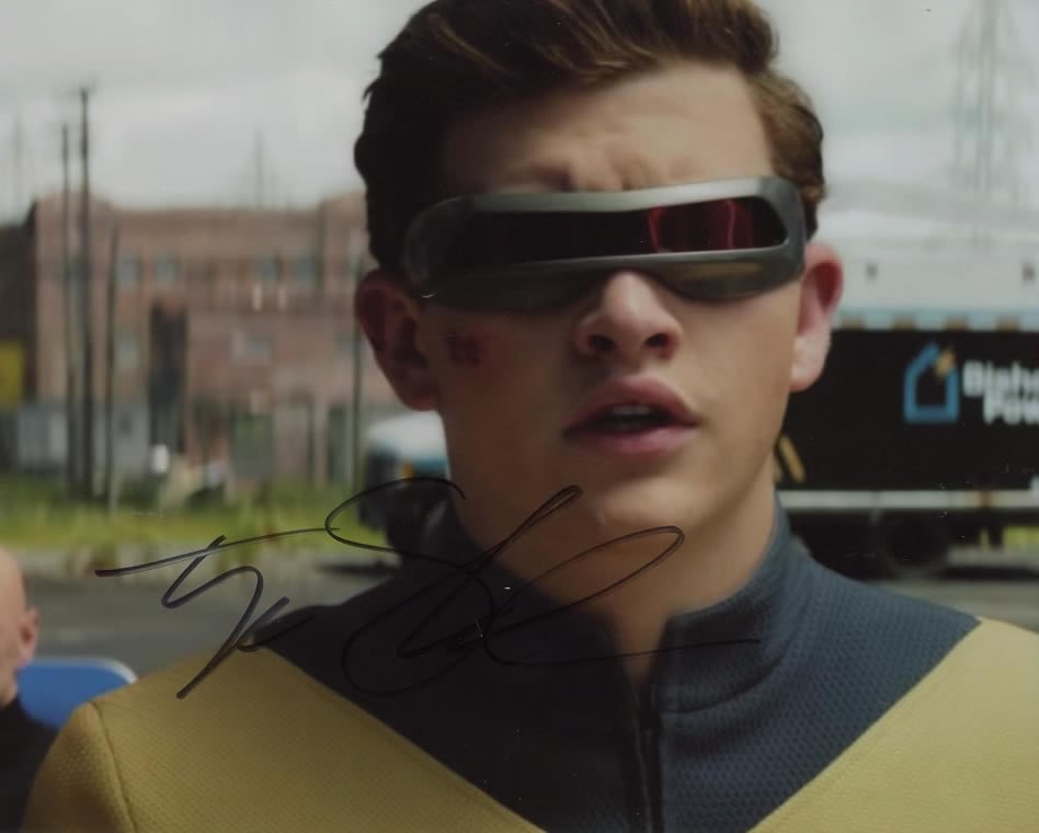 Tye Sheridan DARK PHOENIX In Person Signed Photo (1 of 1)