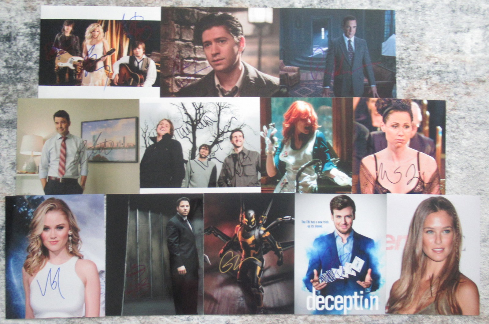 (12) In Person Signed Photos Lot #1 (1 of 5)