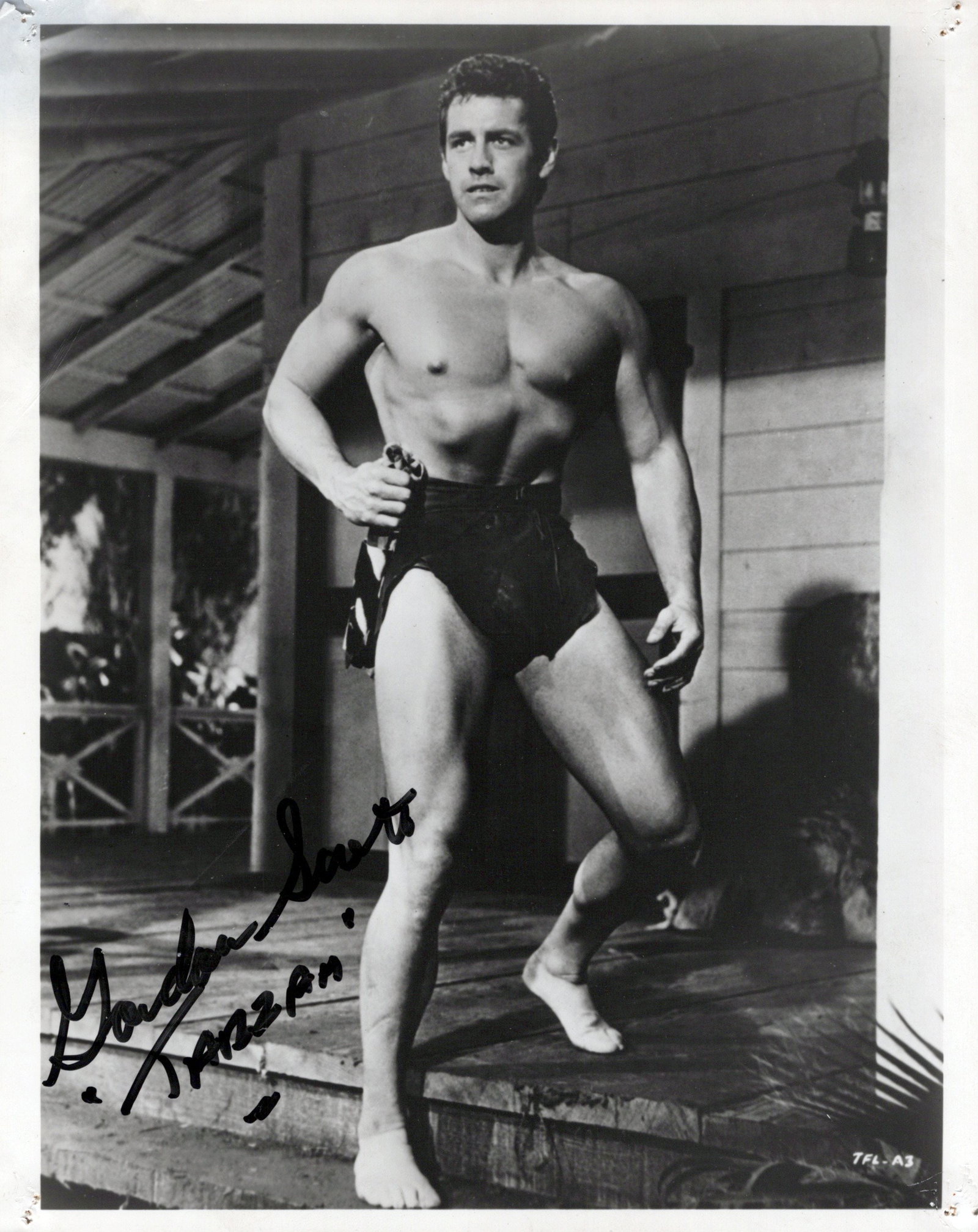 Gordon Scott (1926-2007) TARZAN In Person Signed Photo (1 of 1)