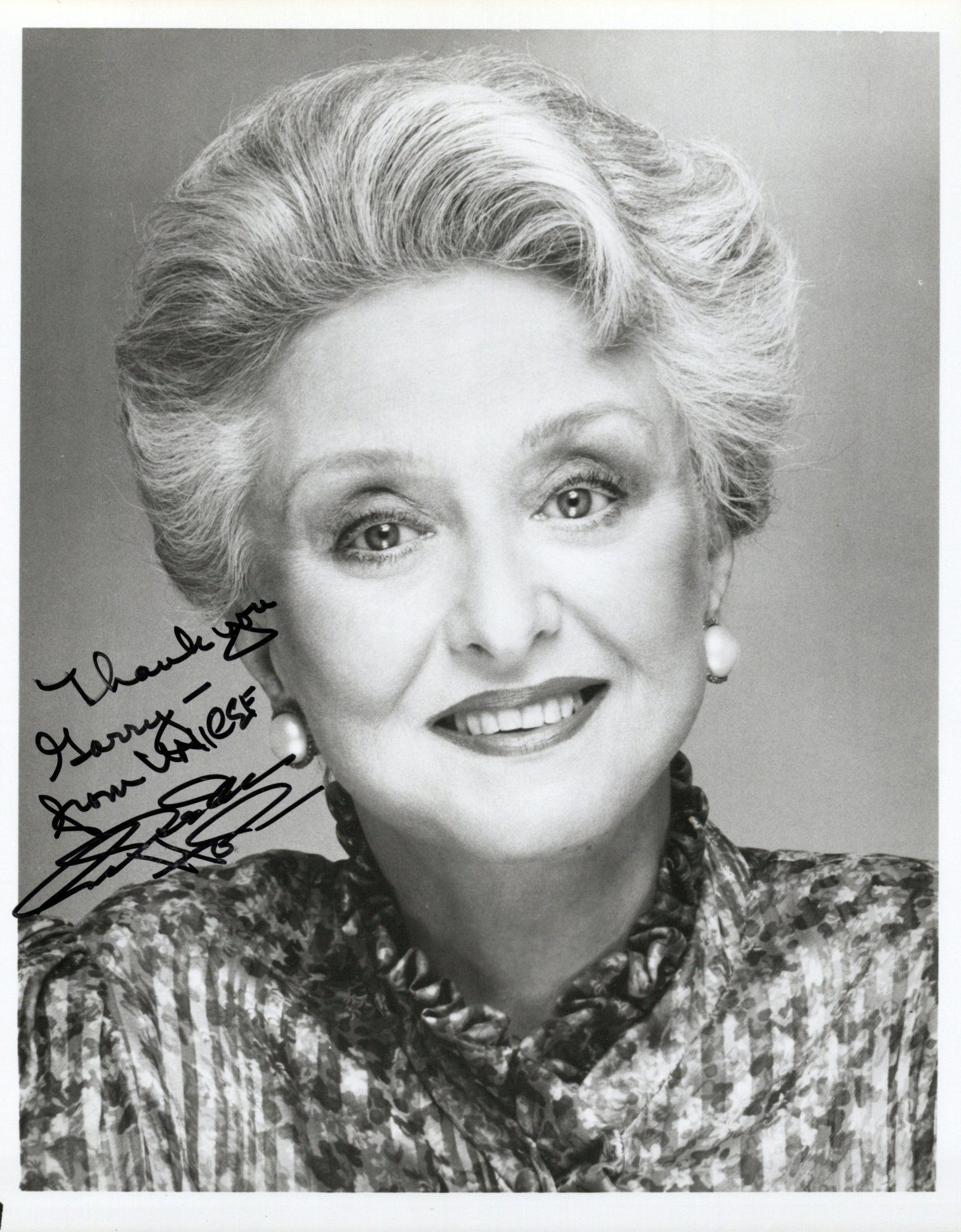 Celeste Holm (1917-2012) HIGH SOCIETY / ALL ABOUT EVE Signed Photo: Photo size is 8x10. Celeste Holm (1917-2012) head and shoulders signed photo. Celeste Holm has done such TV and movies as HIGH SOCIETY, ALL ABOUT EVE, and PROMISED LAND. PLEASE NOTE: inscribed