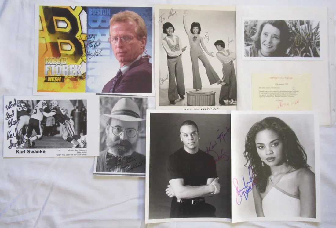 7 Assorted Signed Items Lot (1 of 1)