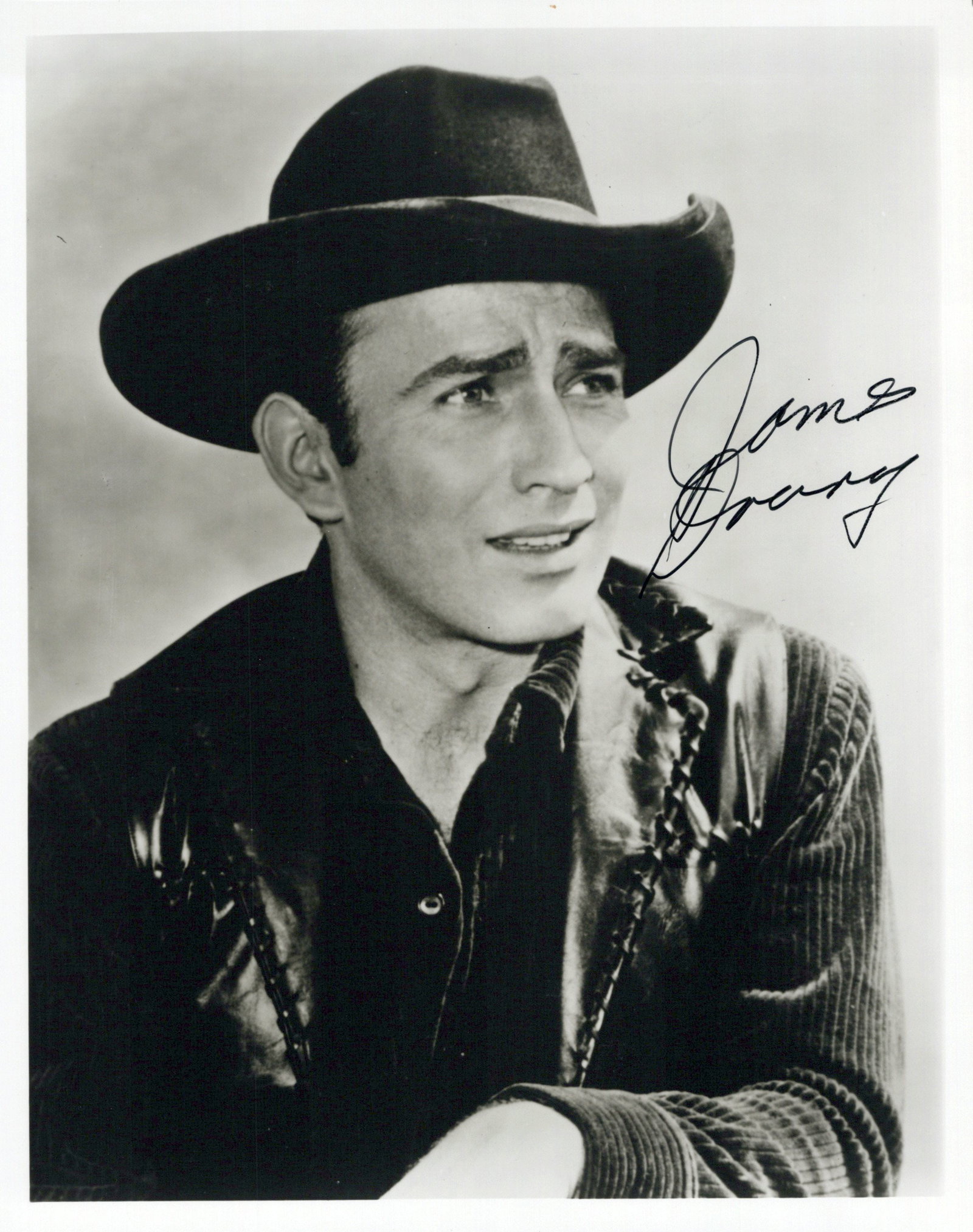James Drury (1934-2020) THE VIRGINIAN Signed Photo (1 of 1)
