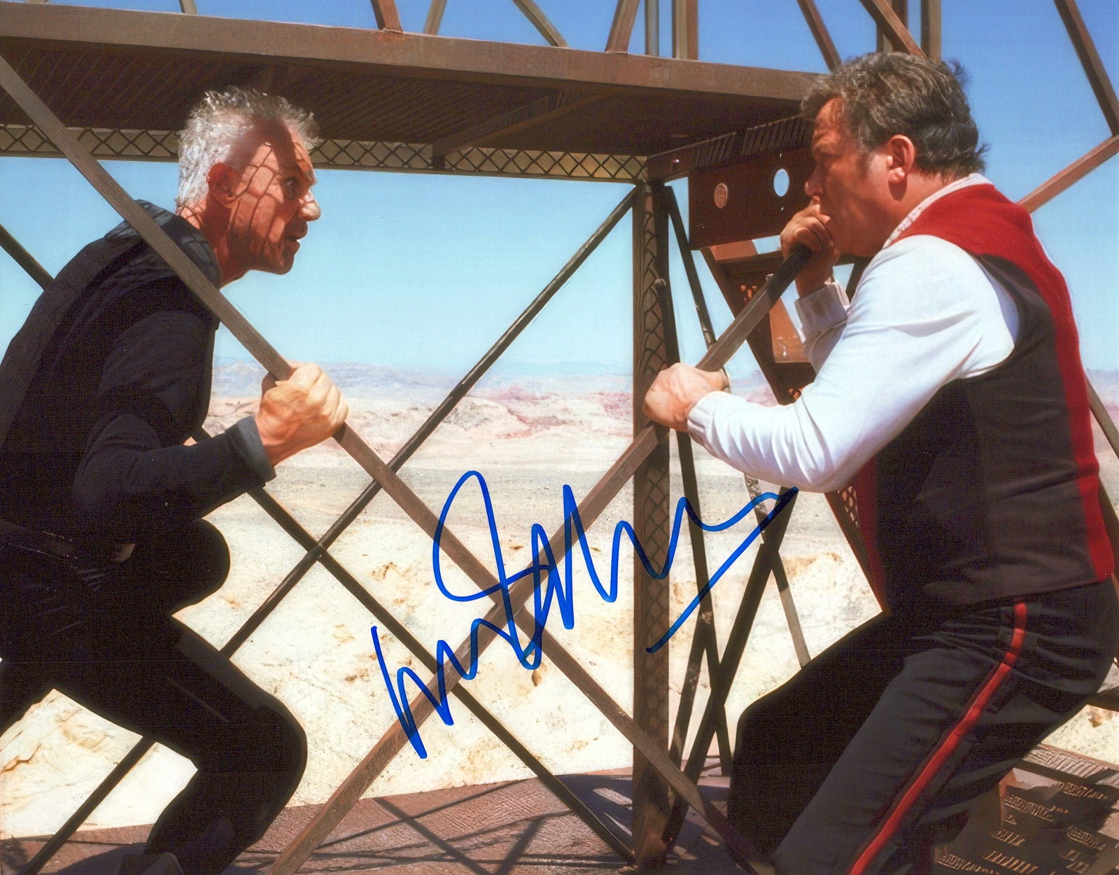 Malcolm McDowell STAR TREK GENERATIONS In Person Signed Photo (1 of 1)