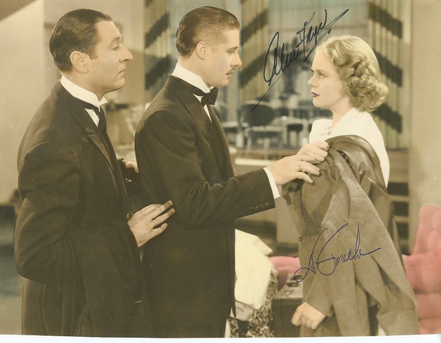 Alice Faye (1915-1998) Don Ameche (1908-1993) Signed Photo (1 of 1)