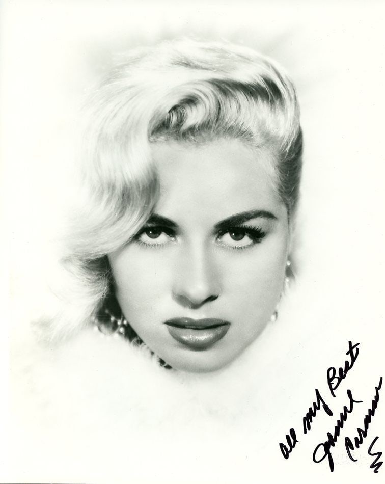 Jeanne Carmen (1930-2007) STUNNING Signed Photo (1 of 1)