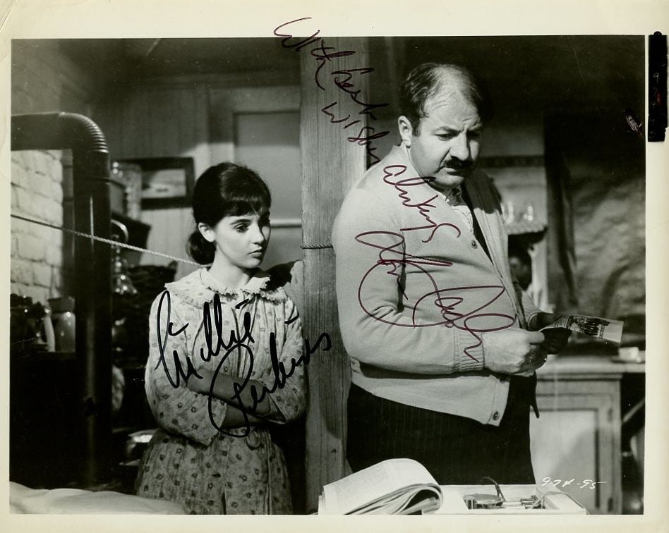 Millie Perkins / Lou Jacobi (1913-2009) DIARY OF ANNE FRANK Signed Photo (1 of 1)