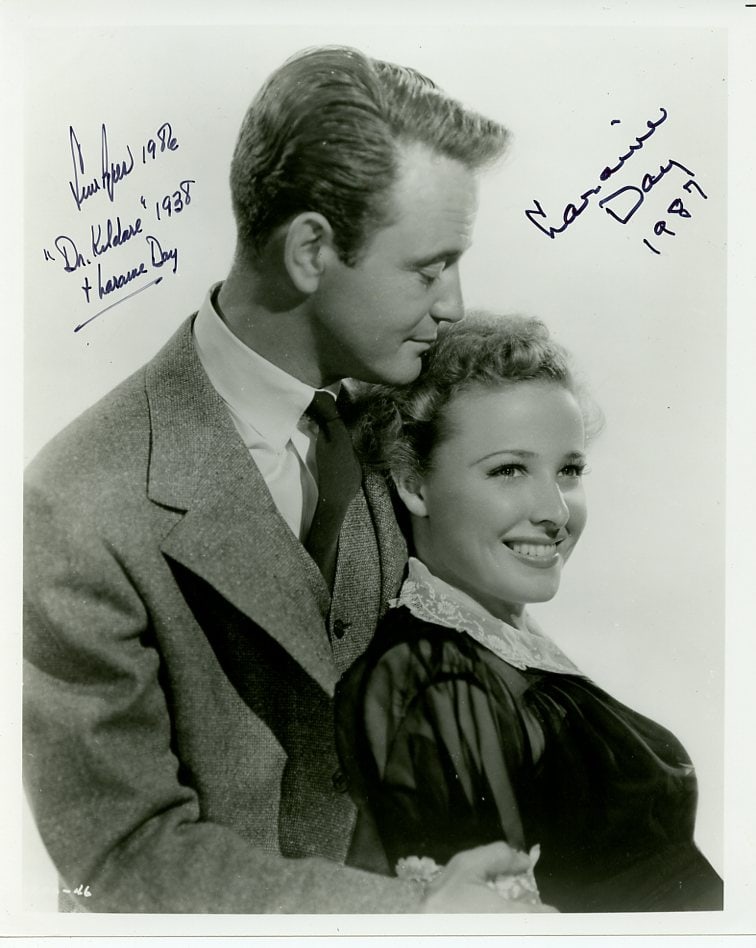 Lew Ayres (1908-1996) / Laraine Day (1920-2007) Dr Kildare Signed Photo (1 of 1)