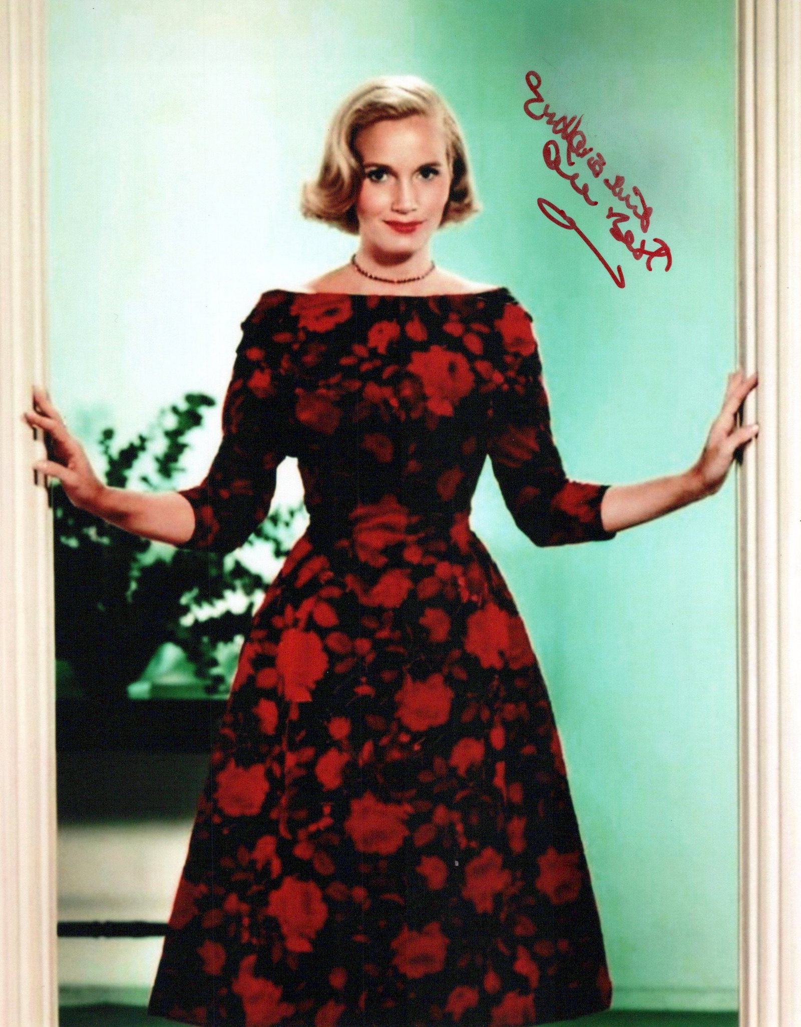 Eva Marie Saint NORTH BY NORTHWEST In Person Signed Photo (1 of 1)