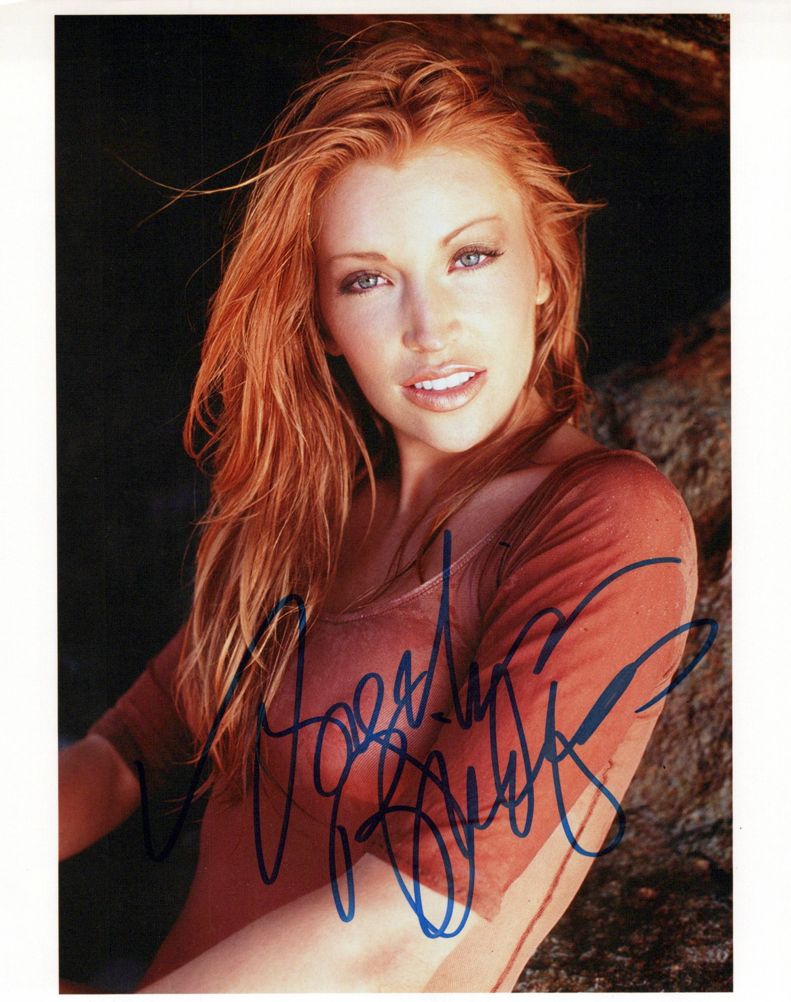 Angelica Bridges BAYWATCH / BATGIRL RISES In Person Signed Photo (1 of 1)