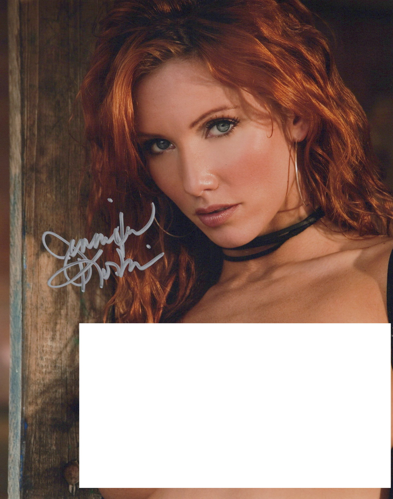 Jennifer Korbin STUNNING ACTRESS / MODEL In Person Signed Photo (1 of 1)