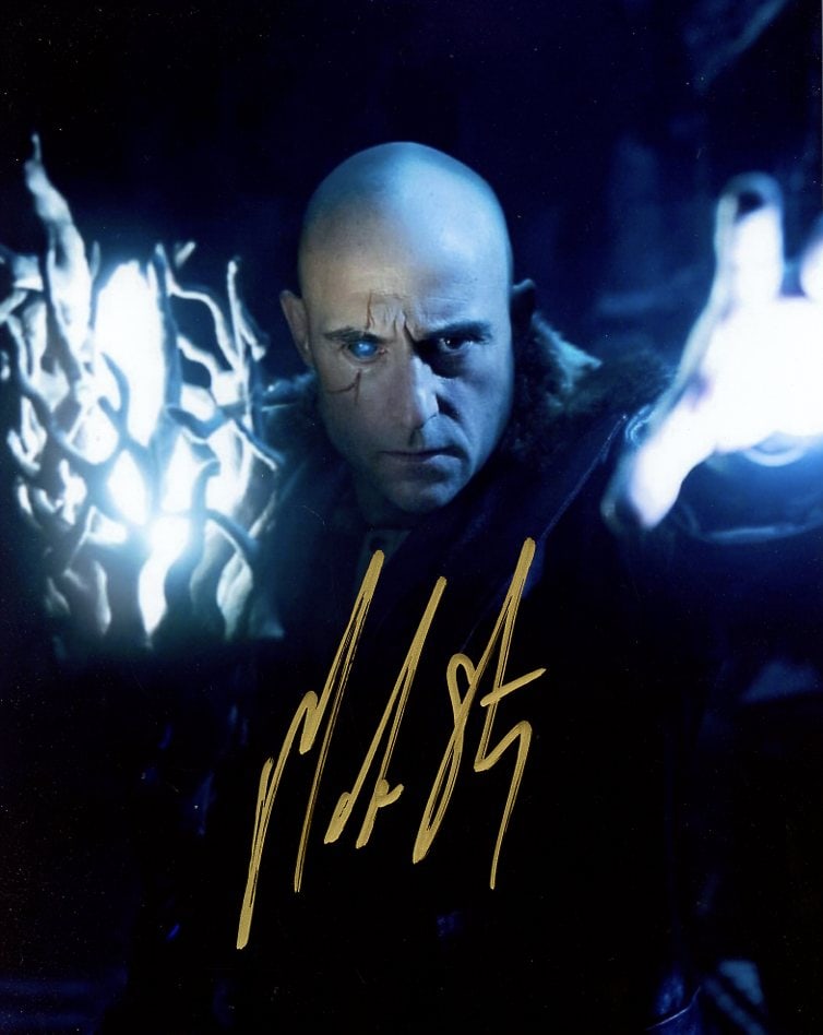 Mark Strong SHAZAM In Person Signed Photo (1 of 1)