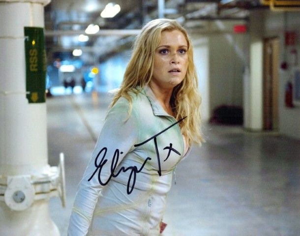Eliza Taylor THE 100 In Person Signed Photo: Photo size is 8x10. Eliza Taylor in person signed autographed photo from the TV series THE 100. Eliza Taylor as the character Clarke Griffin.