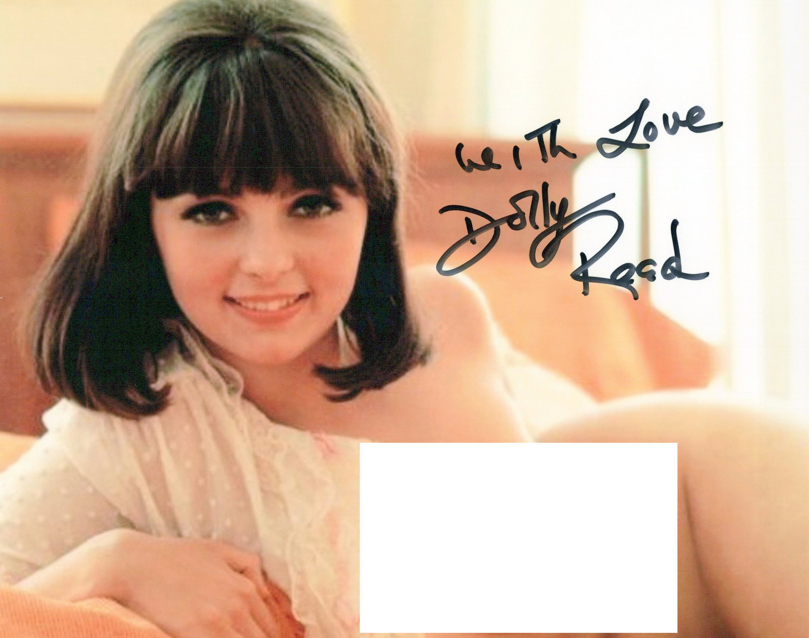 Dolly Reed PLAYBOY In Person Signed Photo (1 of 1)