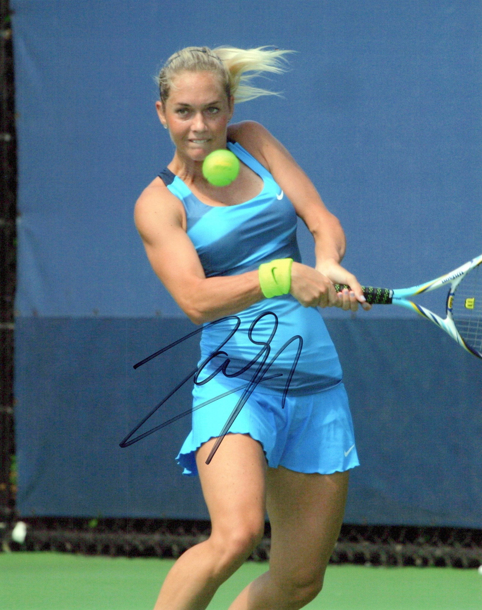 Klara Koukalova TENNIS In Person Signed Photo (1 of 1)