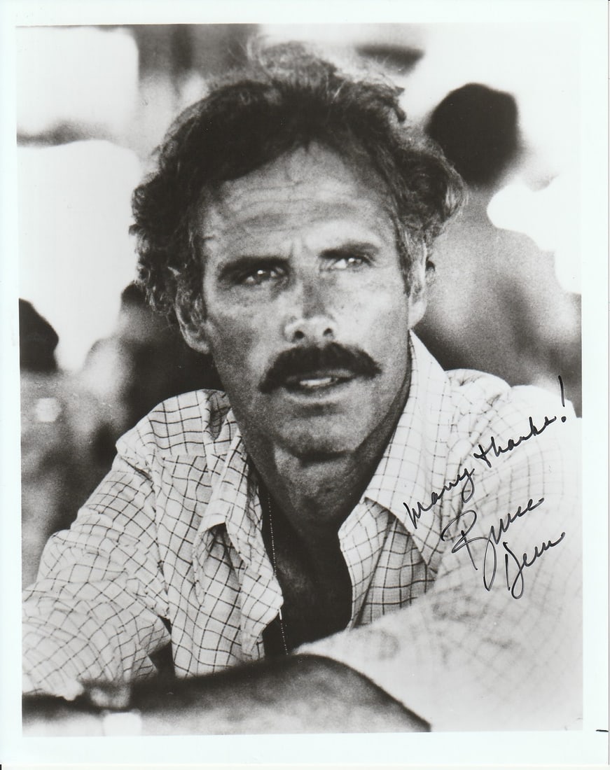 Bruce Dern COMING HOME In Person Signed Photo (1 of 1)