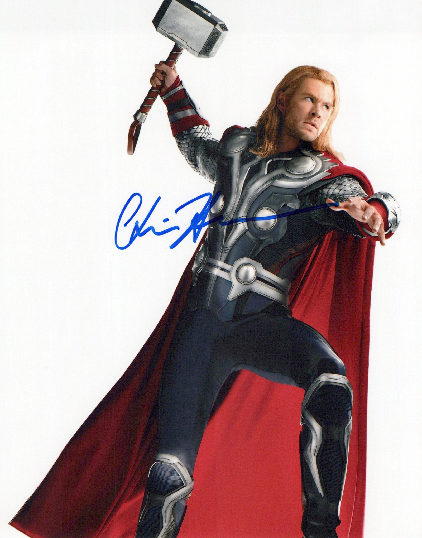 Chris Hemsworth THOR In Person Signed Photo (1 of 1)