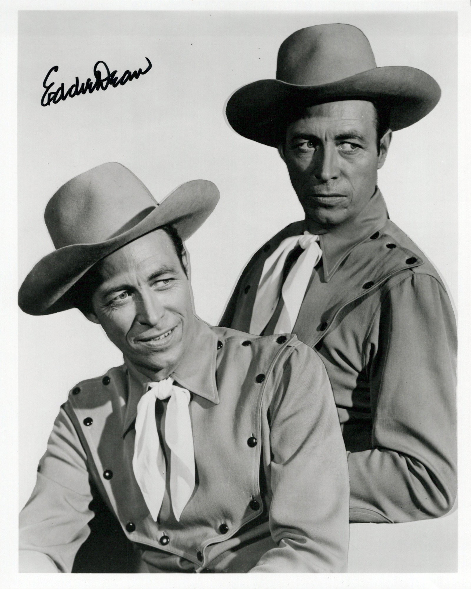 Eddie Dean (1907-1999) SINGING COWBOY Signed Photo (1 of 1)