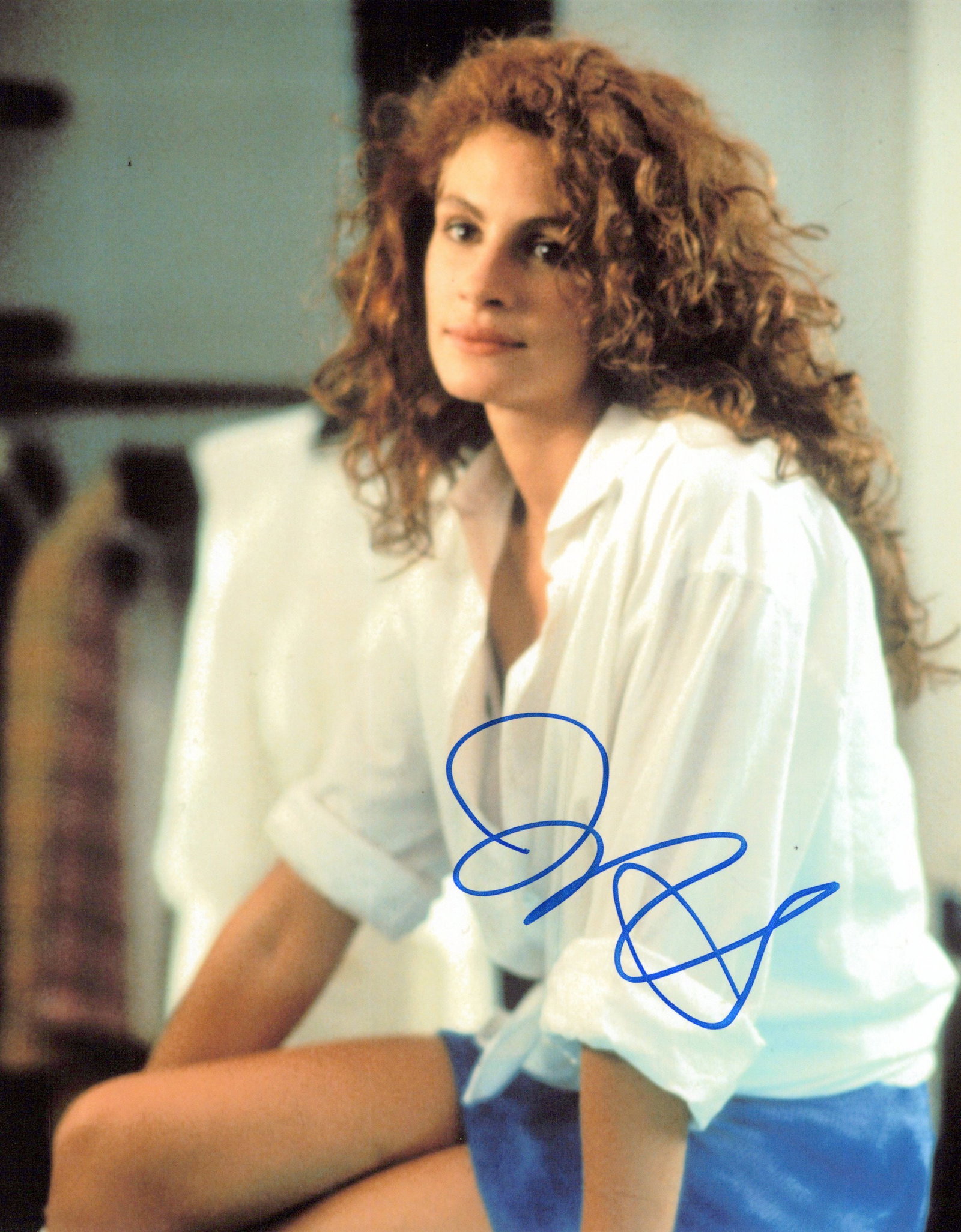 Julia Roberts PRETTY WOMAN In Person Signed Photo (1 of 1)