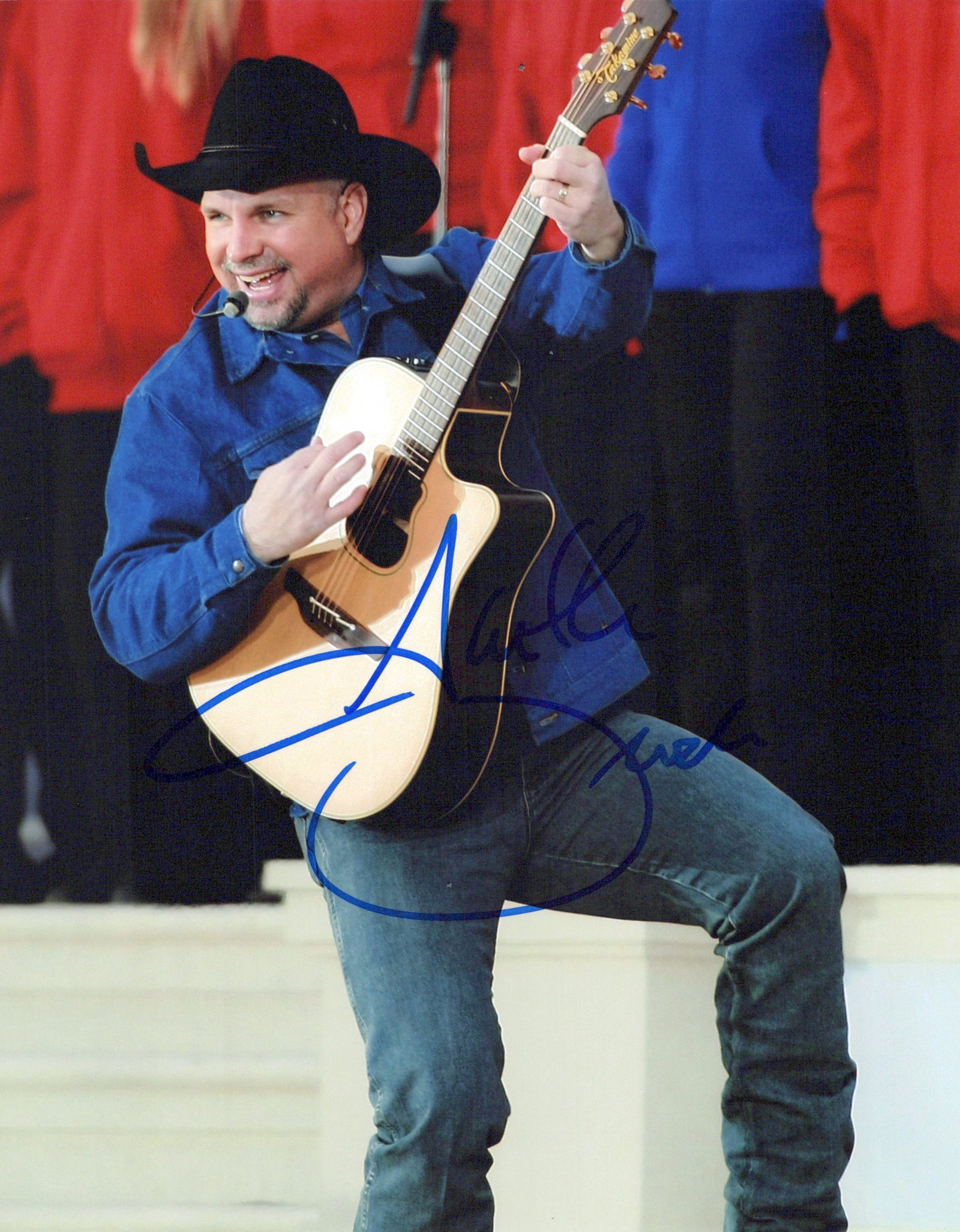 Garth Brooks COUNTRY MUSIC In Person Signed Photo (1 of 1)